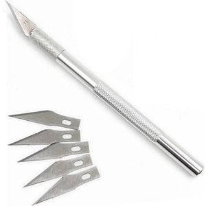Scalpel Mes | Scalpel mesjes | Scalpelmes | Hobbymes | Scalpel Set | 6 mesjes