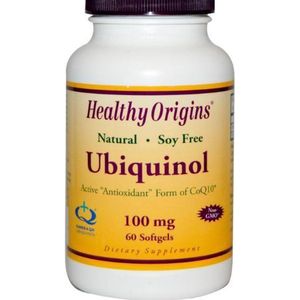 Ubiquinol Soja-vrije formule, 100 mg (60 Softgels) - Healthy Origins