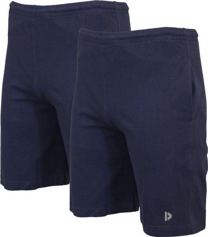 Donnay - Ess. joggingshort - Navy - Sportshort - 2-Pack