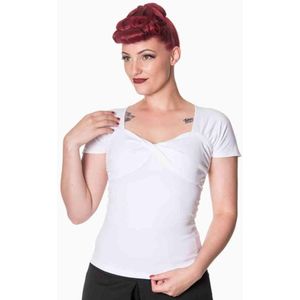 Dancing Days - SHE WHO DARES Top - XS - Wit