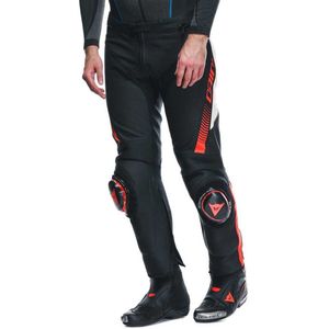 Dainese Super Speed Geperforeerde Leren Broek Zwart 46 Man
