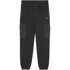 Lyle & Scott - Ripstop Pocket Cargo Jogger zwart - Zwart - Maat 104