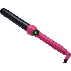 José Eber Cliploze Krultang 25mm – Ionische Technologie – Keramische Staaf – Glanzende, Pluisvrije Krullen – Inclusief Hittebestendige Handschoen – Roze