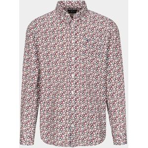 Commander flag Casual hemd lange mouw Rood Hemd, 1/1 Arm 214008297/442