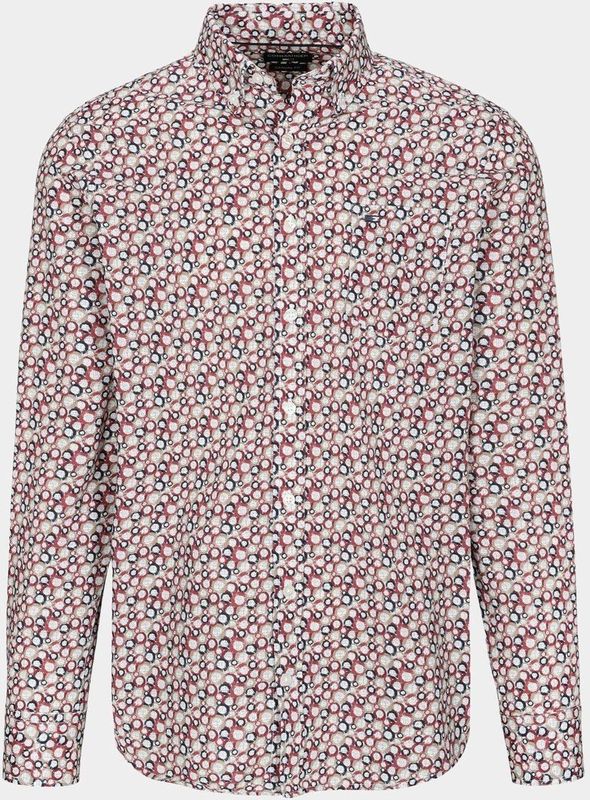 Commander flag Casual hemd lange mouw Rood Hemd, 1/1 Arm 214008297/442