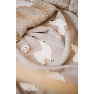 Zoet by Quint - Guus de Lama - deken - 100x150cm - beige