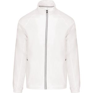 SportJas Heren XXL Proact Lange mouw White 100% Polyester