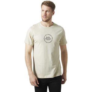 Helly Hansen Core Graphic T T-shirt Met Korte Mouwen Beige XL Man