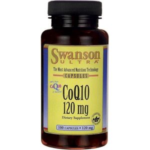Swanson - CoQ10 - Voedingssupplement - 120 mg - 100 Capsules