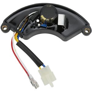 Arc-Shaped Automatic Voltage Regulator, 120V/220V, Rectifier AVR for 6.5-8.5 kW Single Phase Petrol Generator Set, Diesel Generator Set