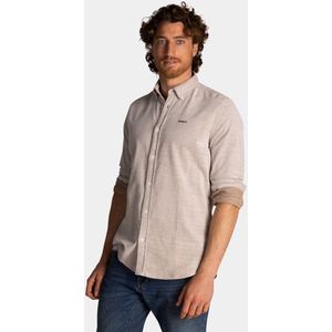 NZA - Ecru - Katoen Stretch Overhemd