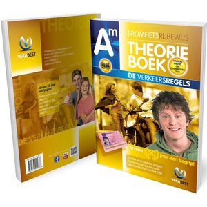 Scooter Theorieboek 2023-2024 - Rijbewijs AM - Brommer - Bromfiets - VekaBest