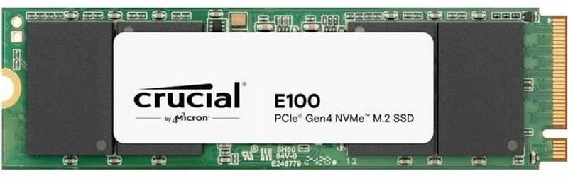Crucial - E100 - NVMe PCIe M.2 SSD - 2TB - 2280