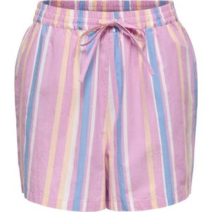 ONLY - ONLSIMONI LIFE HW STRIPE SHORTS WVN - Meisjes - Bermuda shorts