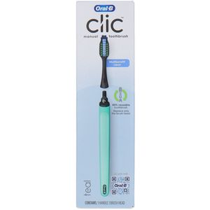 Oral-B CLIC Reusable Toothbrush - Groen