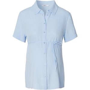 Pepe - Voedingsblouse - Zacht - Elegante Opstaande Kraag - Strik