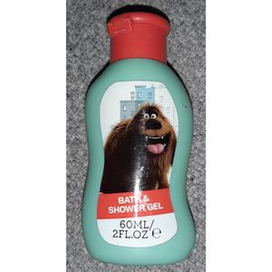 Life of pets bath & shower gel - 60 ml - travel - reisflesje - reisfles bad en douchegel - illumination - dog