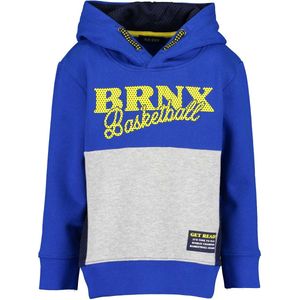 Blue Seven - boys knitted sweatshirt, hood - ROYAL - Mannen - Maat 92