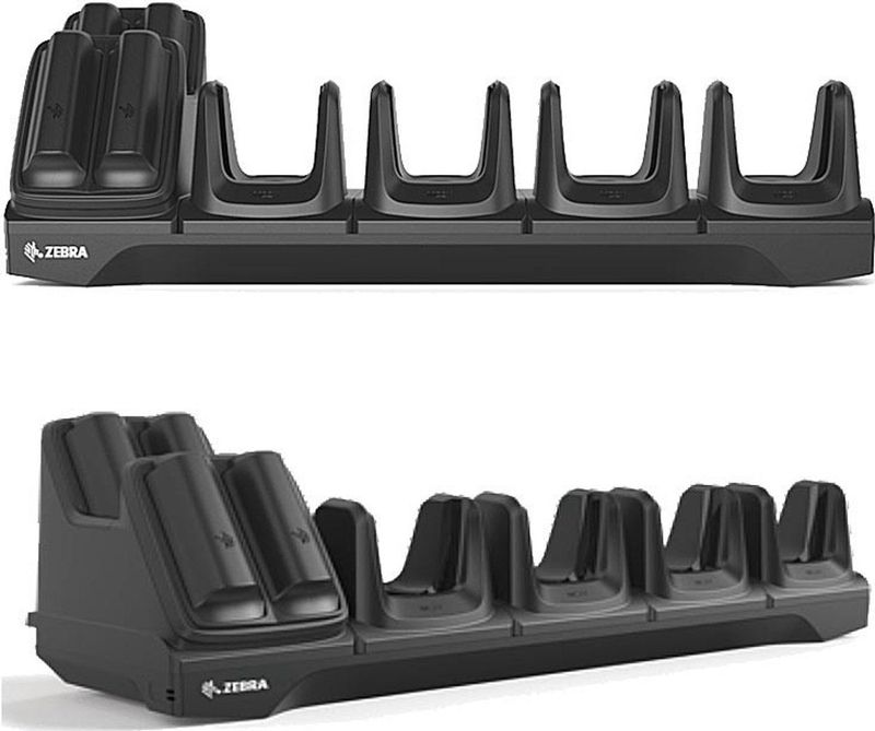 Zebra - CRD-MC2X-4SC4BC-01 - Oplaadstation - 4 Slots - Voor MC2200 en MC2700