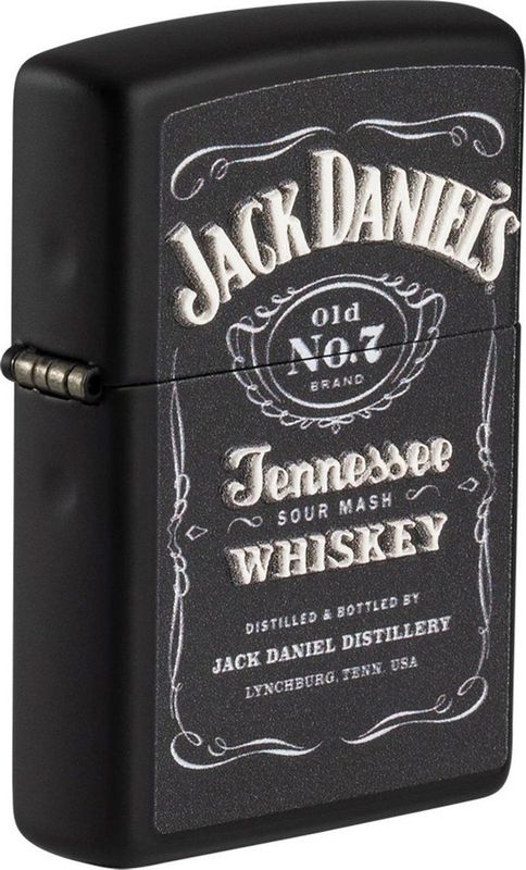 Zippo - Jack Daniels Texture - Aansteker - Mat Zwart