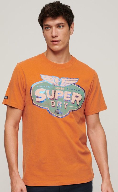 Superdry - Gasoline Workwear - T-shirt - Relaxed Fit