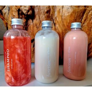 Function of beauty Shampoo - Conditioner - Leave in treatment Wavy Fine Dry / Vetig Haar Lexie