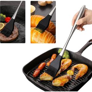 Goodivery ® Bakkwast met Hittebestendige Siliconen voor Koken en Marineren met Reservekop