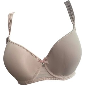 Dames Beha - T-shirt bh - Gladde bh - 39005 - 90C roze beige