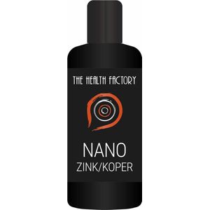 The Health Factory - Nano Zink/Koper - 500ml - Gezuiverd Water