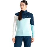 Dare2b Ice Ii Core Stretch Sweatshirt Met Halve Rits Blauw 32 Vrouw