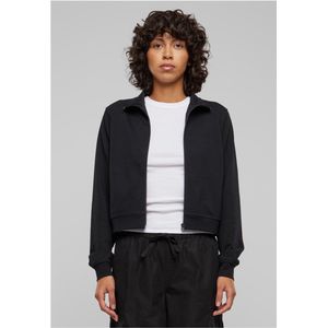 Urban Classics - Light Terry Track Jacket Sweater/trui met rits - XXL - Zwart