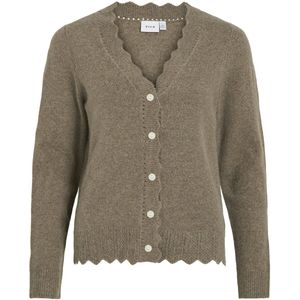 VILA VINIKOLINA V-NECK KNIT CARDIGAN Dames Vest - Maat XL