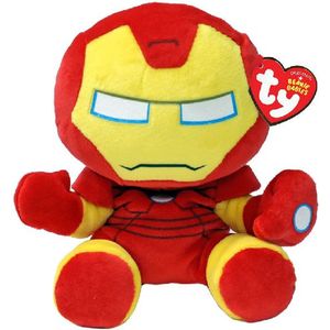 TY Beanie Babies Marvel Iron Man Soft 15 cm 1 stuk