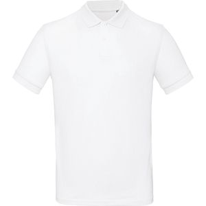 B&C Men's organic polo shirt CGPM430 - White - 3XL