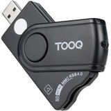 Tooq Technology - TQR-3012B - Geheugenkaartlezer - Zwart - USB 2.0