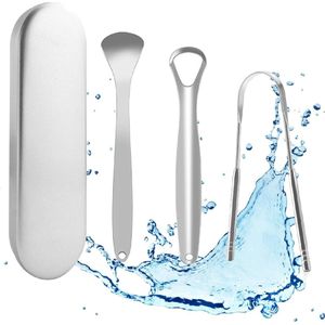 Tongschraper - Mondverzorging - 100% Hygiënisch - Duurzaam - Tongschrapers - Tong Schraper - Tong Reiniger - Tongreiniger - Must Have Voor In De Badkamer!