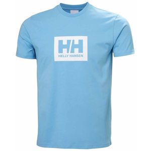 Helly Hansen - Box T 2.0 - T-shirt - Blauw - Korte Mouwen - Man