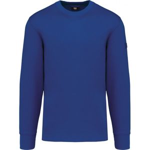 Sweatshirt Heren 5XL WK. Designed To Work Ronde hals Lange mouw Royal Blue 80% Katoen, 20% Polyester