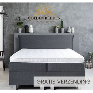 Golden Bedden - Premium Hybrid 40 Topdekmatras -160x200x12 cm - Best Quality Ergonomisch - 12 cm dik