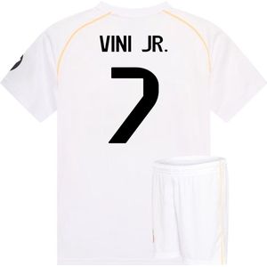 Real Madrid Voetbaltenue Ronaldo - Ronaldo Tenue - 2025-2026 - Voetbaltenue Kinderen - Shirt en Broekje - Jongens en Meisjes --128