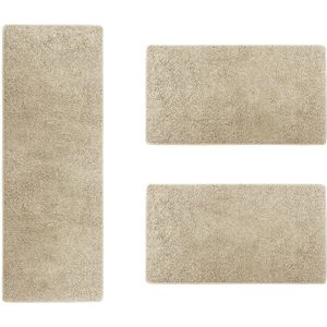 Karat Slaapkamen vloerkleed - Barcelona - Beige - 1 Loper 80 x 300 cm + 2 Loper 80 x 150 cm