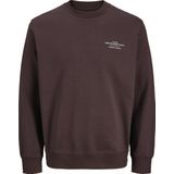 Jack & Jones - Longsleeve Chad Branding - Bruin - Heren