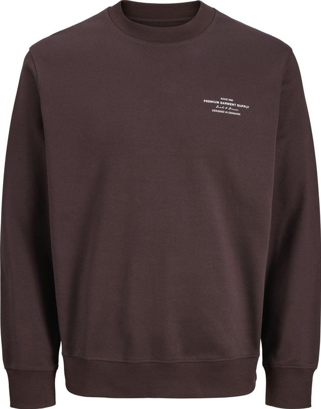 Jack & Jones - Longsleeve Chad Branding - Bruin - Heren
