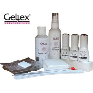 Gellak Starterspakket-Gellex-Gellak Set-Gellak Starter Kit -Gellak nagels- Gel nagellak- Gelpolish- shellac