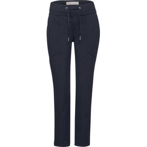 Street One Style Bonny Travel Dames Broek - deep blue - Maat 42 - lengte 28