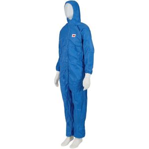 Beschermend pak type 5/6 maat 3XL - Blauw met lichtblauw rugpaneel