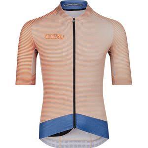 BIORACER Fietsshirt Heren Korte Mouw - Model 'Beach Epic' - Inclusief Armstukken - Beige - Maat S - Fietskleding Heren