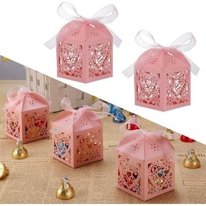 Feestgunstdozen - 20 stuks, Roze