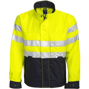 ProJob 6401 SIGNALISATIEVEST EN ISO 20471 KLASSE 3 646401 - Geel - 4XL