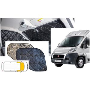Raamisolatie Fiat Ducato X250 Black Line uitvoering 2006-2014 9 Laags of Citroen jumper, peugeot boxer